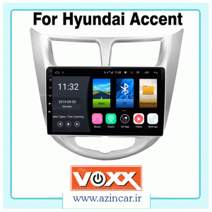 مانیتور اندروید VOXX - هیوندا اکسنت